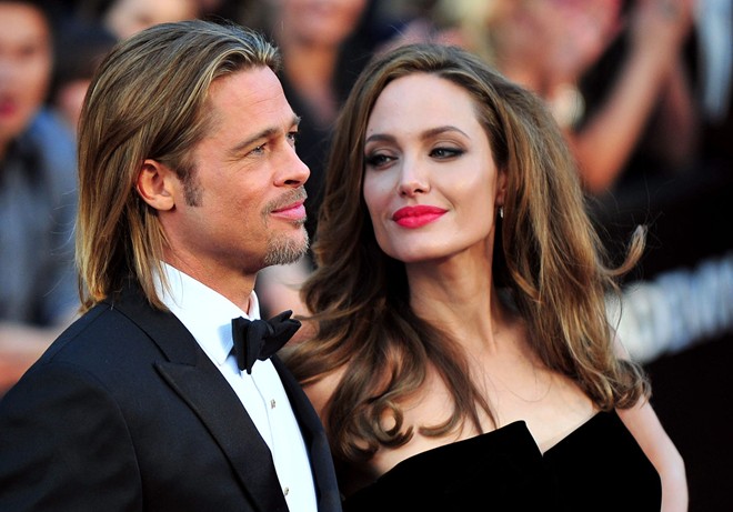 Jolie và Brad